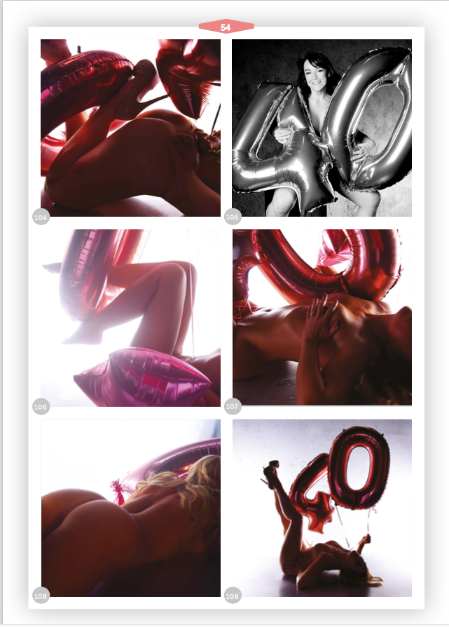 boudoir photography portfolio gallery images balloons