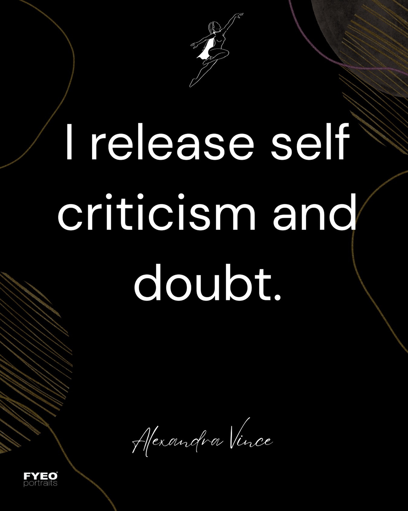 When those critical thoughts creep in — the ones that whisper “I’m not enough” or “I can’t do this”  I’ve learned a great technique for batting them away.