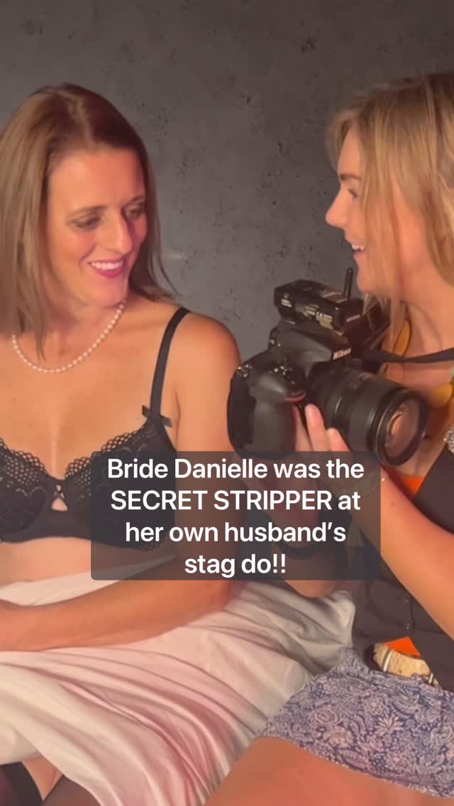 🚀Bride to be Danielle was the SECRET STRIPPER at her own husband’s stag do… Here’s her story!
