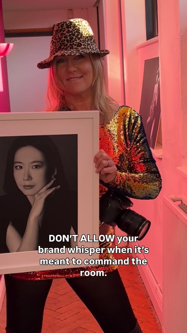 ❌ Don’t let your brand whisper when it’s meant to command the room.