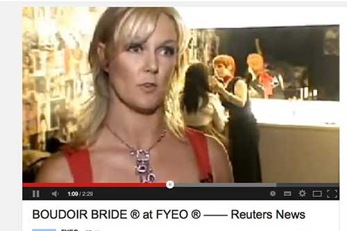 Alexandra Vince interviewed by Reuters News