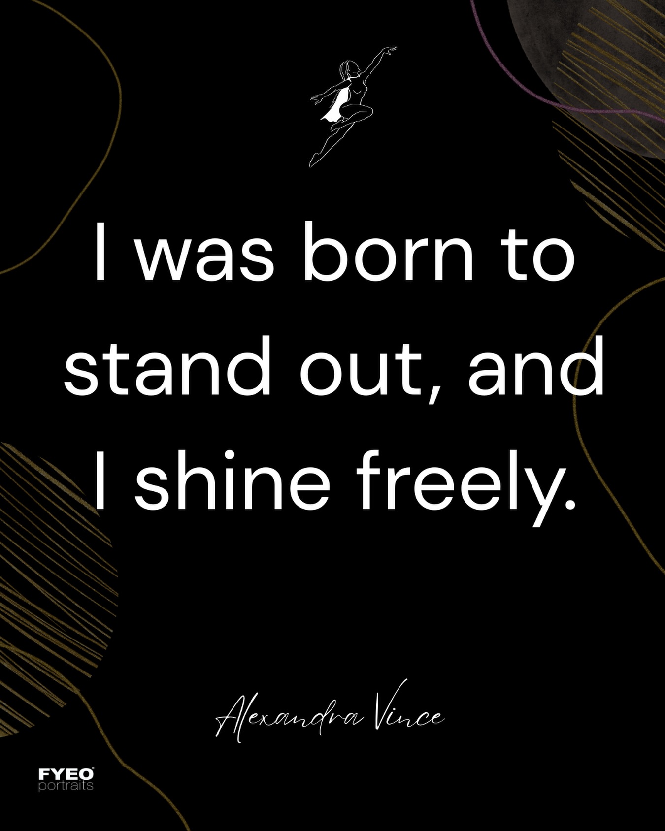 ⏰ Sometimes the hardest thing we’ll ever do is allow ourselves to shine freely.