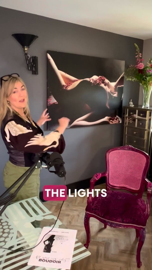 ⭐️ Fine Art wall canvas for your boudoir… or any room!