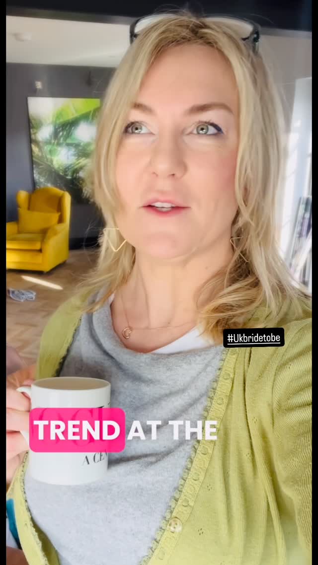 I’ve been having so many fabulous conversations with brides to be!