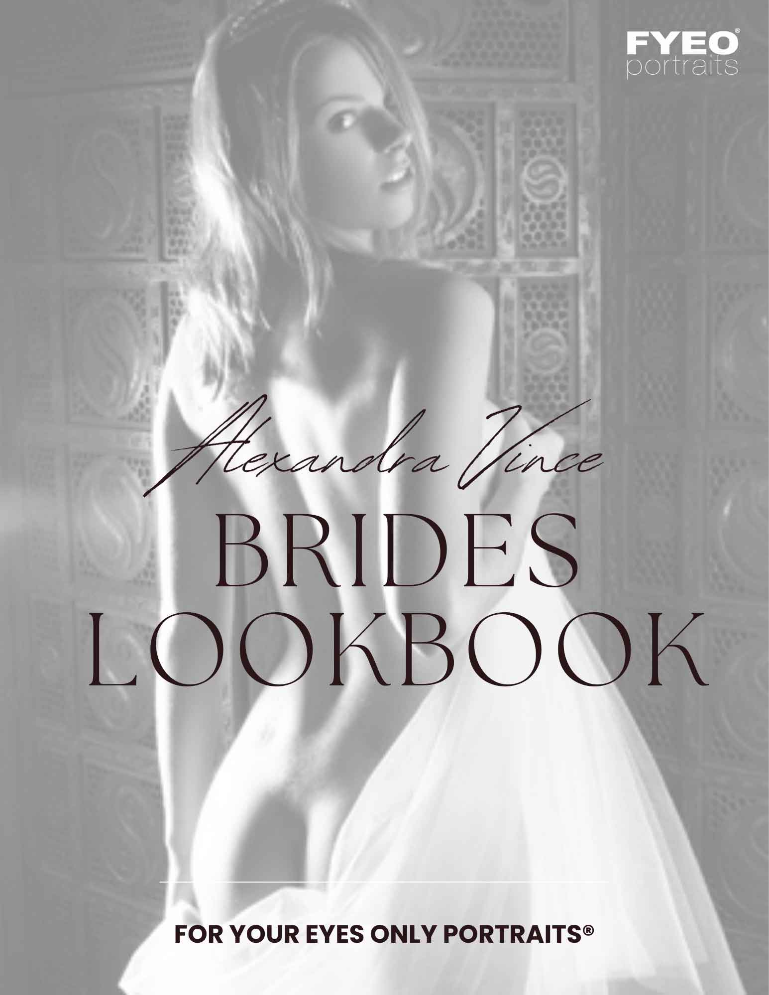 boudoir bride lookbook and price