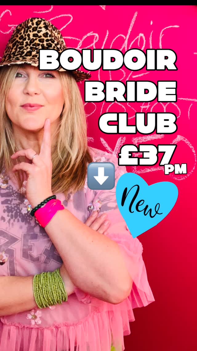 ⭐️ NEW LAUNCH ⭐️
Introducing BOUDOIR BRIDE CLUB and I’m officially looking for my FOUNDING MEMBERS 💍🔥 Comment ‘register’, like & save this post!