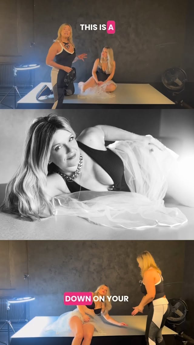 ✨ PRO PHOTOGRAPHER SECRETS TO POSING FOR A BOUDOIR BRIDE SHOOT.