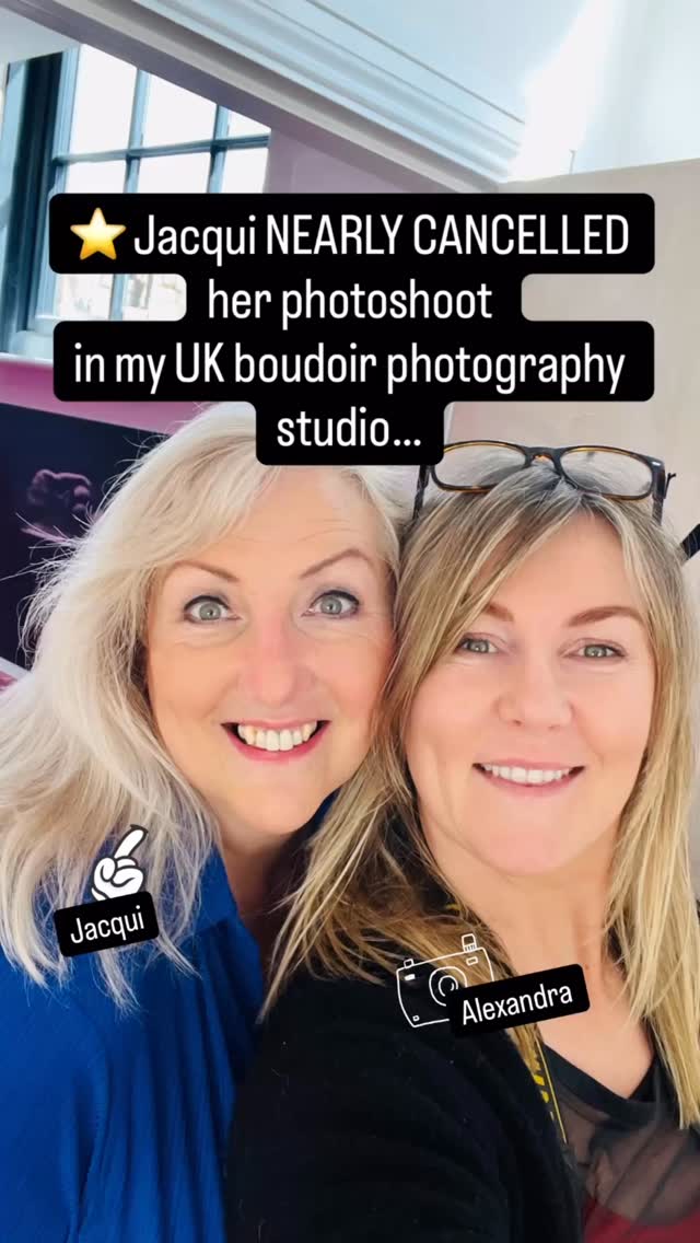 Jacqui NEARLY CANCELLED her boudoir shoot… here’s what she said afterwards.