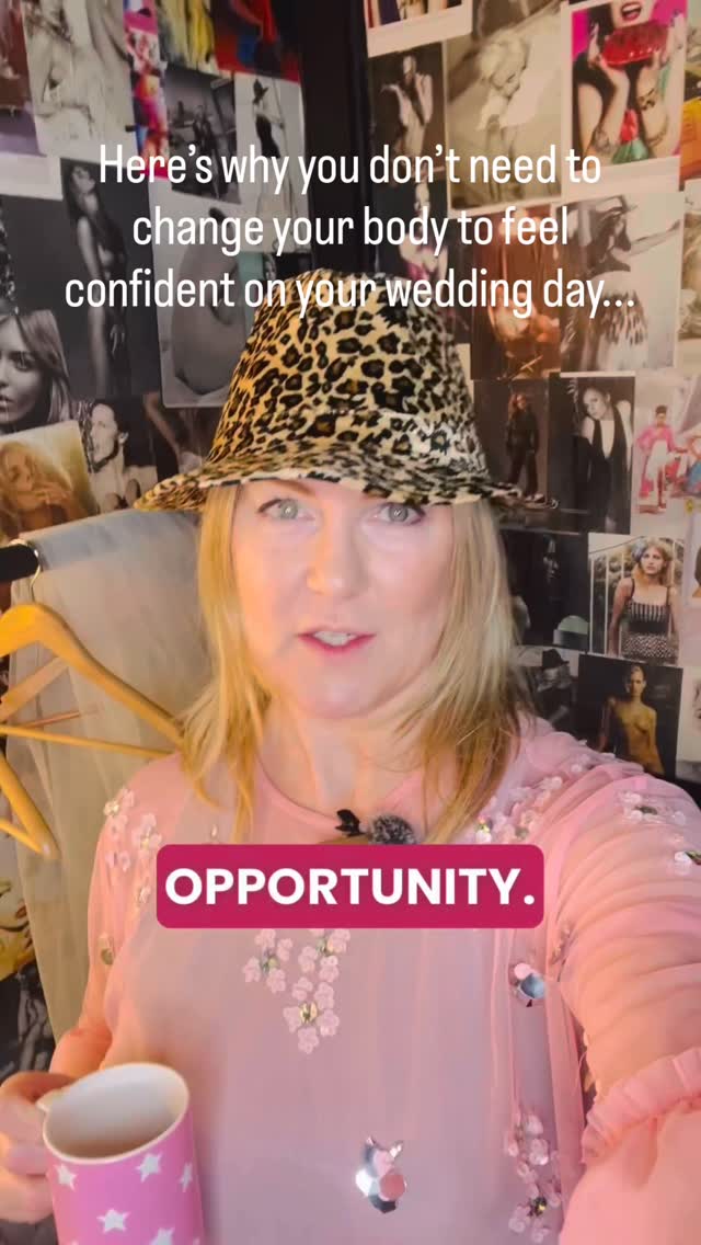 ⭐️📸 Bride to be, imagine walking down the aisle feeling completely confident in the skin you’re in, the shape you are right here right now.