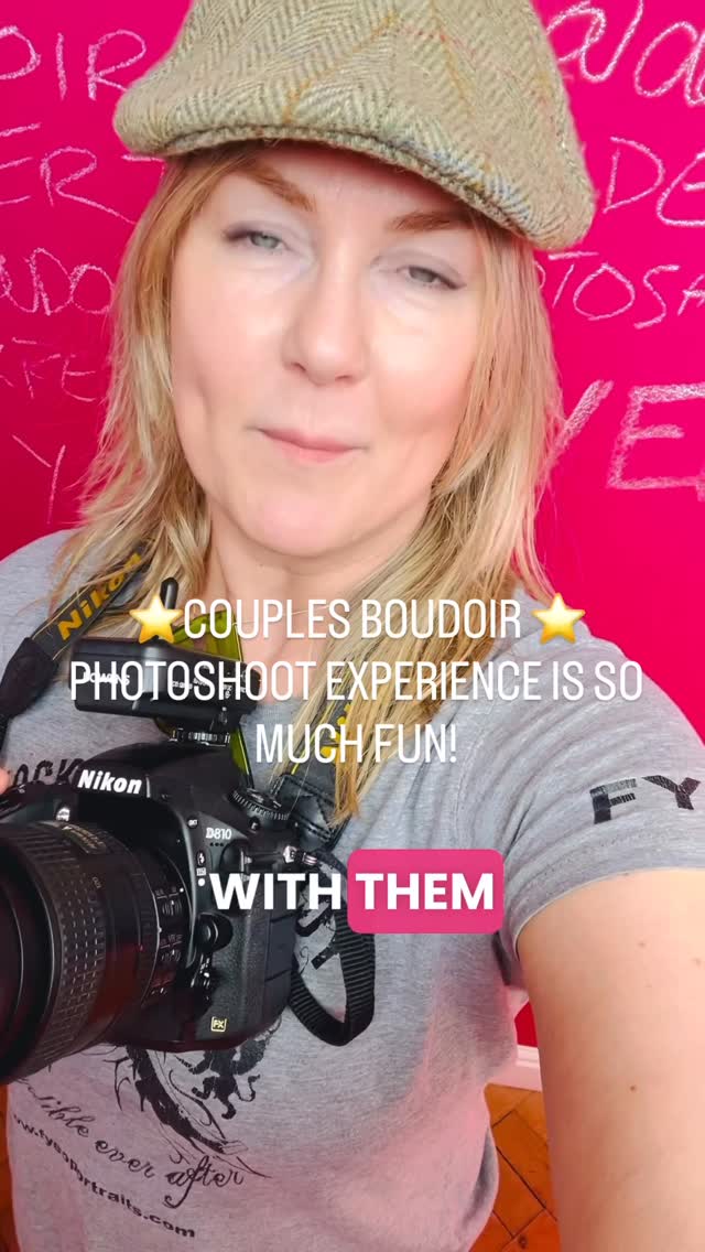 Today’s boudoir shoot was a couples shoot!