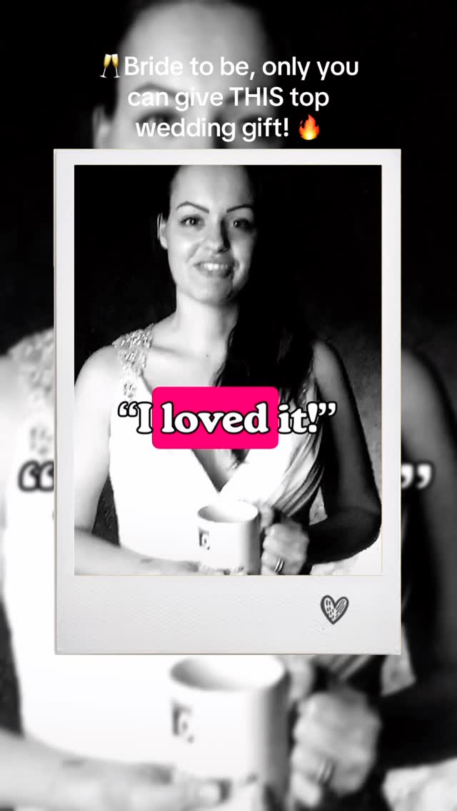 UK Wedding Gift, The Polaroid Trend.