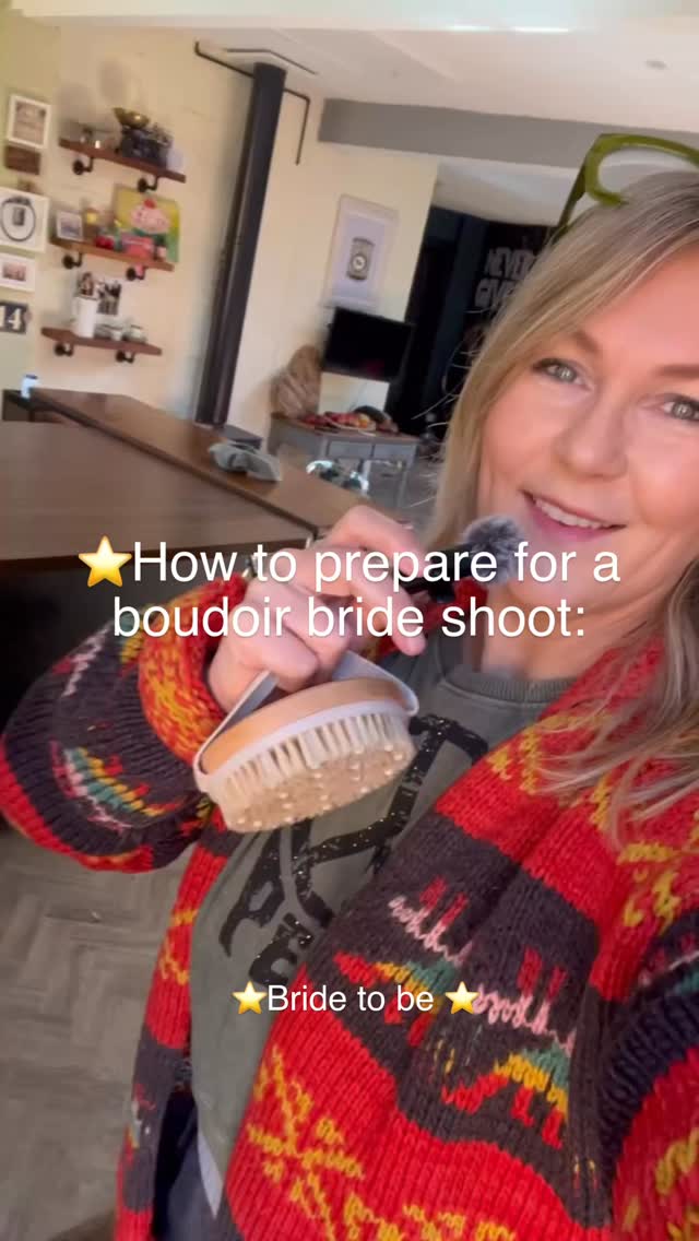 PART TWO: TOP TIPS FOR A BOUDOIR BRIDE PHOTOSHOOT ✨
with pro photographer Alexandra.