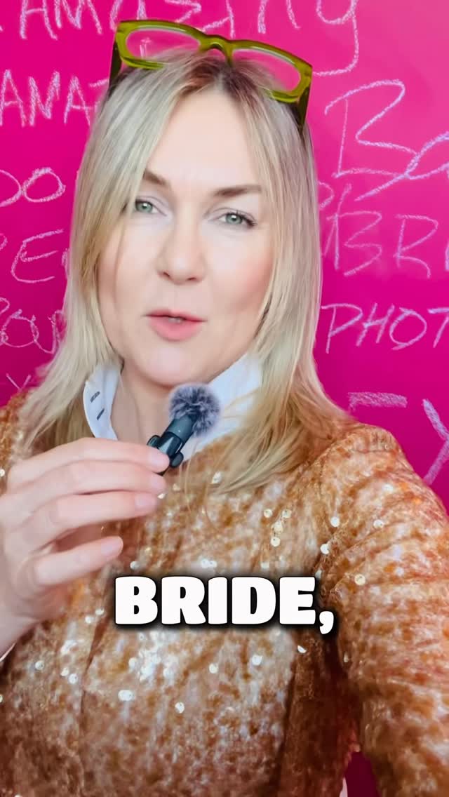 I wish more brides knew this!