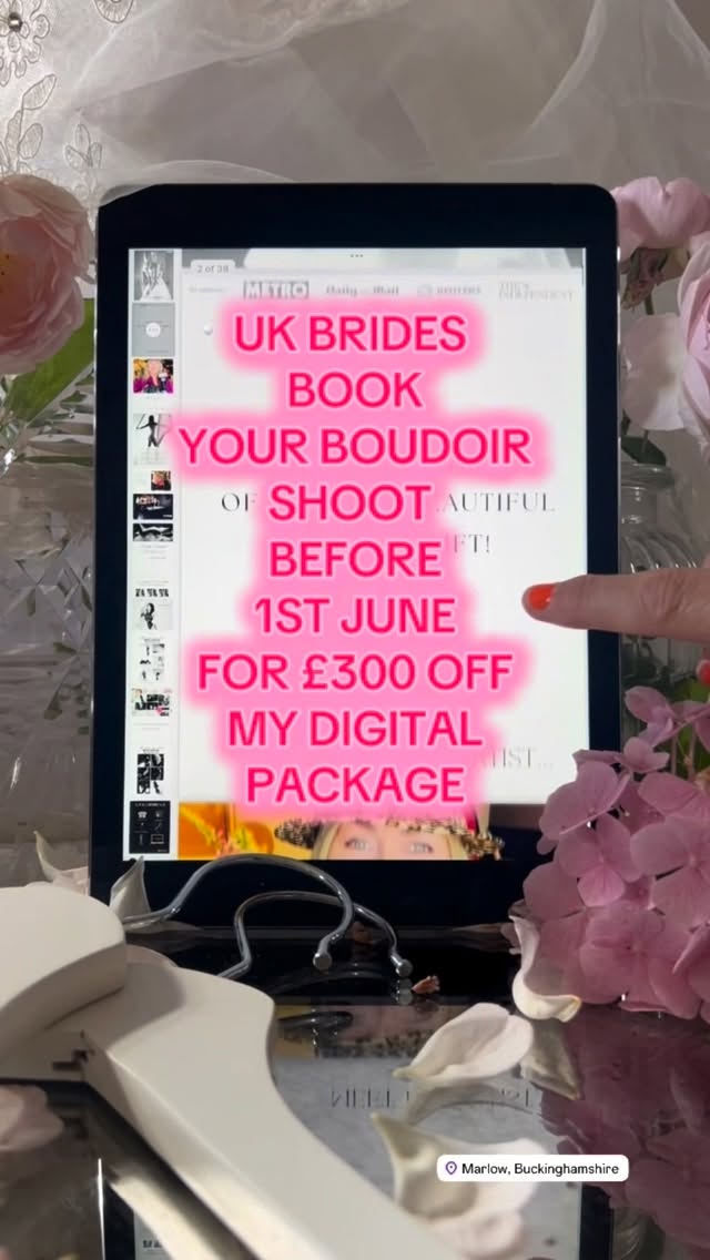 £300 off my digital package for a 10 picture photoshoot until 1st June.